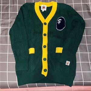 Bape cardigan